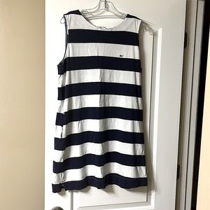 Vineyard Vines blue and white striped dress
